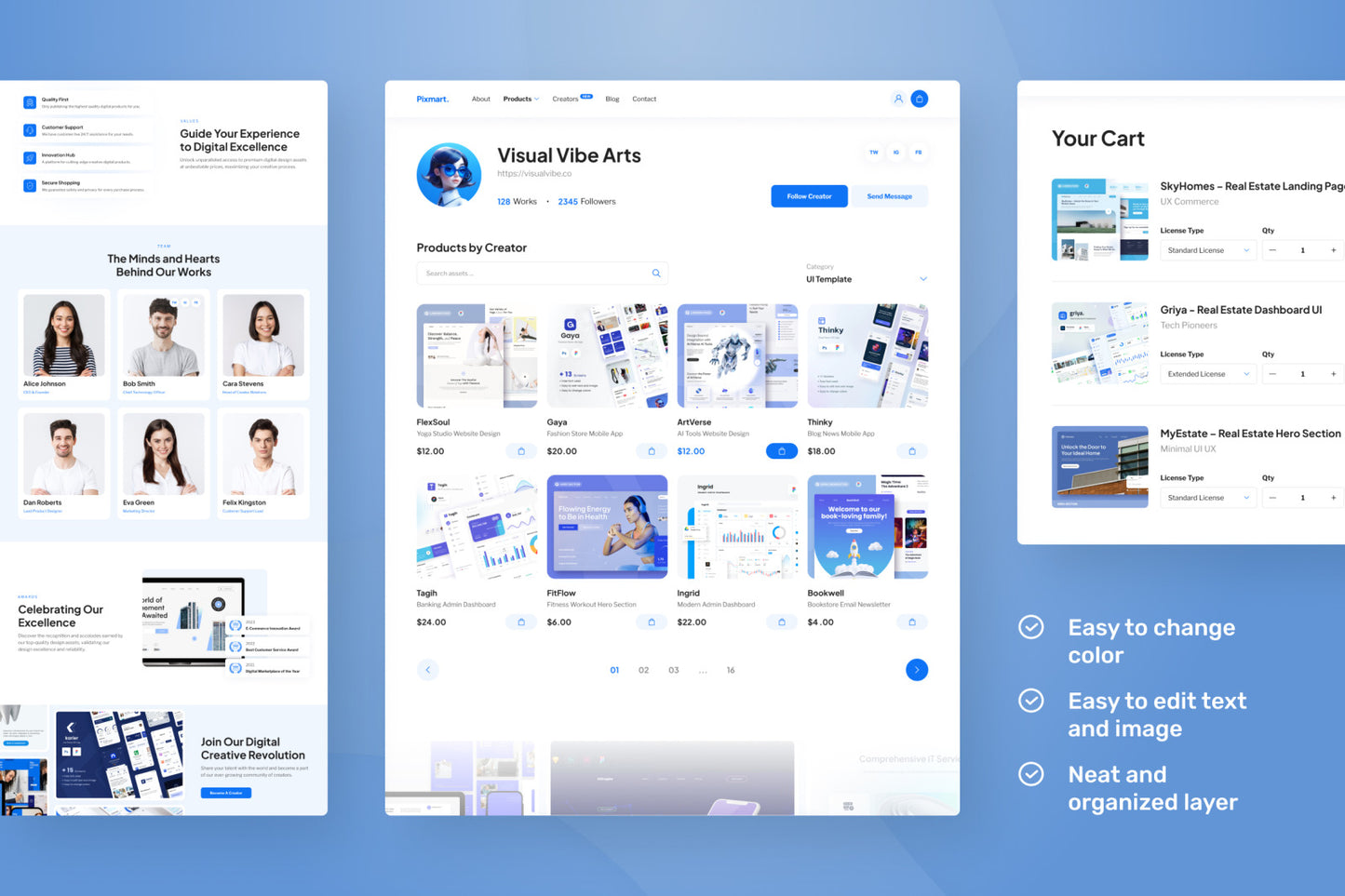 Digital Products E-Commerce Website